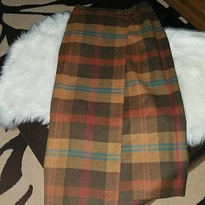 Vintage Wrap Skirt